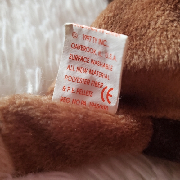 TY Beanie Baby Pounce The Cat 1997 - Picture 5 of 8